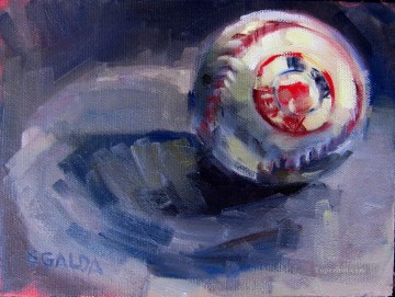 béisbol 05 impresionistas Pinturas al óleo